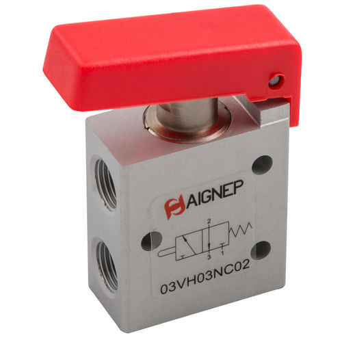 Тарельчатый пневматический распределитель серии 03VHручной3/2-ходовой5/2-ходовой