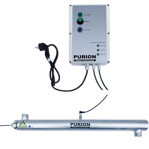 Установка для дезинфекции воды на 1 лампу PURION 2501UVдля бассейнаводы
