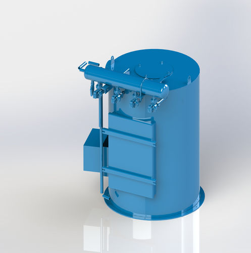 Мешочный пылесборник AR-CDпневматический с обратной продувкойдля пищевой промышленностидля текстильной промышленности