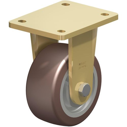 Опорная плита с фиксированным роликом серии BS-GBс шарикоподшипникомсплошная