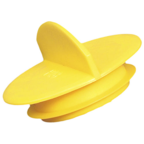 Пробка круглая серии П с оребрением из полиэтилена низкой плотности (ПЭВД)