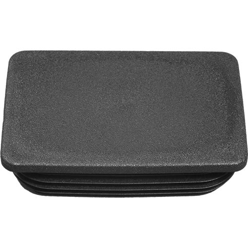 Заглушка оребренная серии REпрямоугольная с наружной резьбой из полиэтилена низкой плотности (ПЭВД)