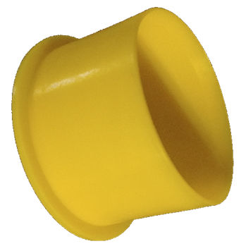 Заглушка резьбовая серия CAPU_Cкруглаяпластиковаяфланцевая