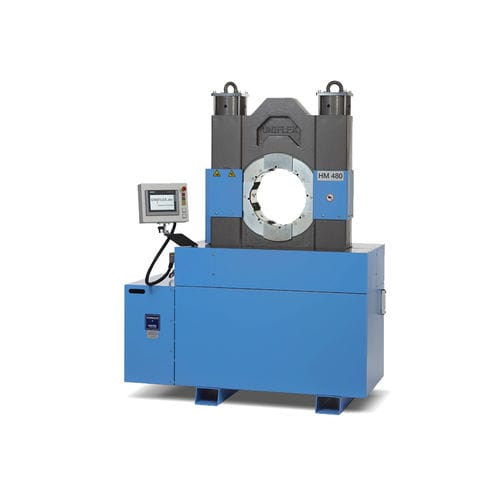 Машина для обжима шлангов HM 480автоматическаяэлектрогидравлическаявысокопроизводительная