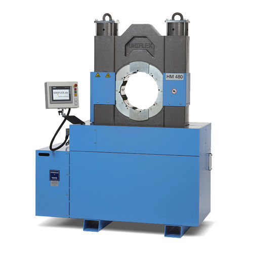 Машина для обжима шлангов HM 495автоматическаяэлектрогидравлическаякомпактная