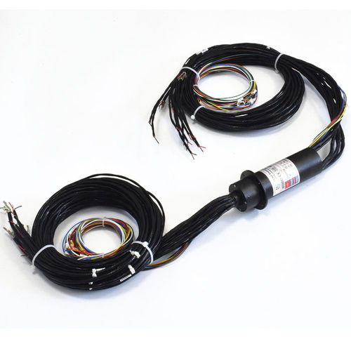 Кольцо контактное капсульное ECN000-64Pдля поворотного столаиз алюминиевого сплавамногоканальный