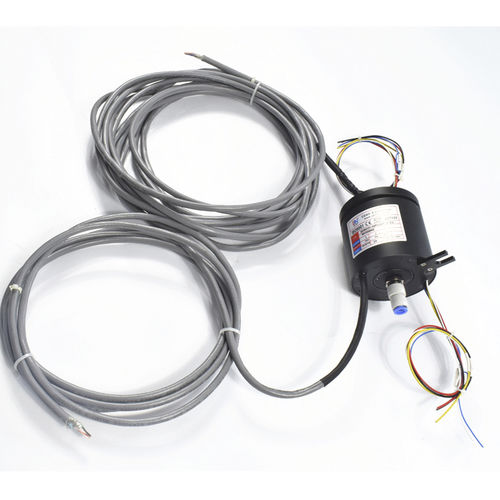 Контактное кольцо Ethernet QCN0101-03P2-02P1-01EG пневматическоедля военного примененияиз алюминиевого сплава