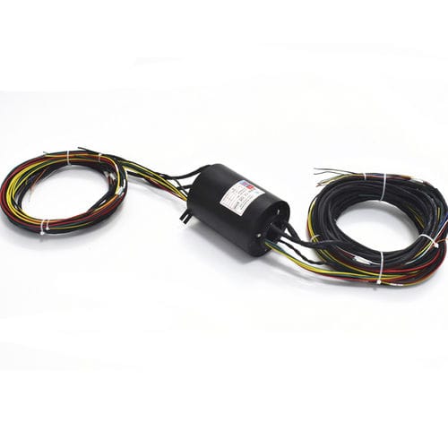 Токосъемное кольцо со сквозным отверстием ECN038-04P-19Sдля морского примененияалюминиевый сплавIP65