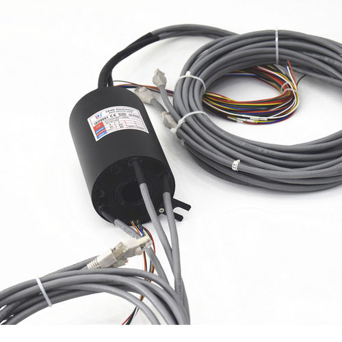 Токосъемное кольцо Ethernet ECN025-08P1-03EGсквозное для упаковочной машиныпромышленное