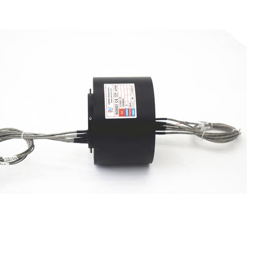 Контактное кольцо с полым валом ECN060-12S для радиолокационных антенндля светодиодного освещениядля телекоммуникационных сетей