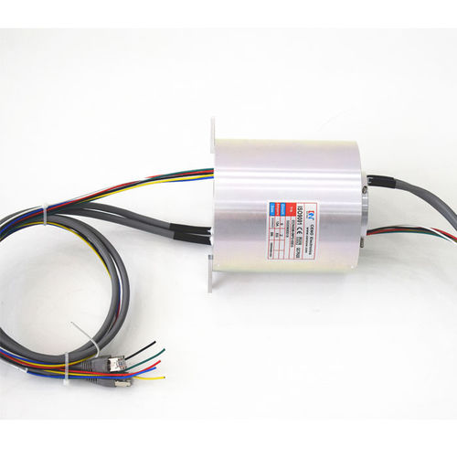 Водонепроницаемое контактное кольцо ECN038-06P2-02EG-IP64electricEthernetполый вал