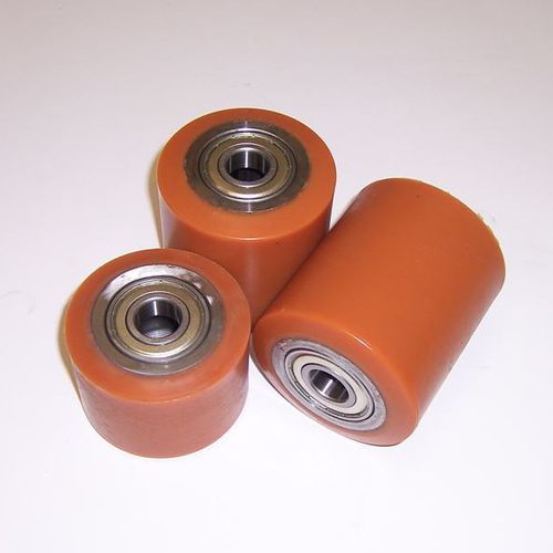 Bearing wheel type roller RT seriessteelpolyurethanewith ball bearing