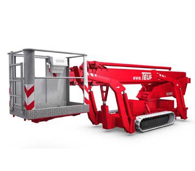 Гусеничный телескопический подъемник LEO 25 T plusдизельный компактный