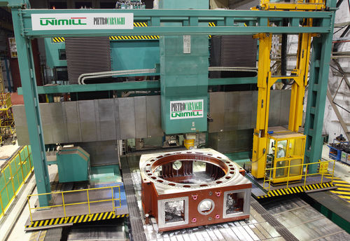 3-осевой фрезерный станок с ЧПУ серии UNIMILLвертикальныйс поворотным столоммобильный портал
