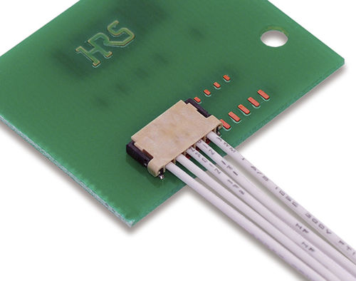 Разъем «провод-плата» серии DF65SMT, параллельный обжим