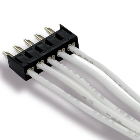 Разъем «провод-плата» серии DF4, параллельная обжимная плата