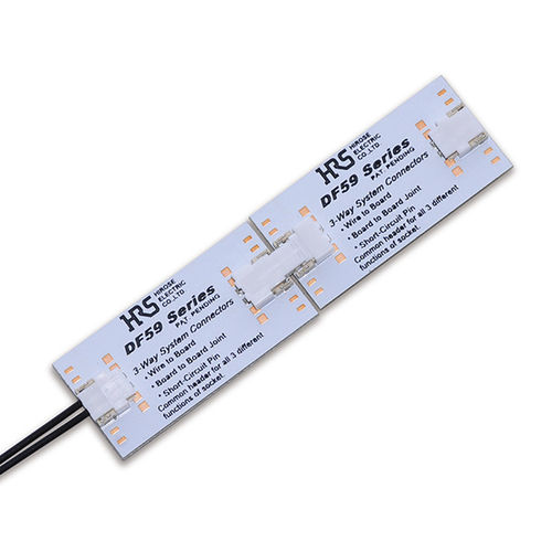 Разъем «провод-плата» серии DF59, «плата-плата», параллельный обжим