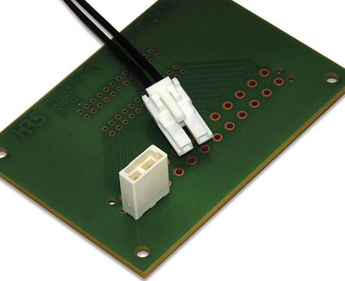 Разъем «провод-плата» серии DF5, параллельная обжимная плата