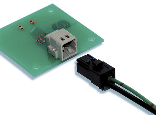 Коаксиальный разъем серии GT26прямоугольныйобжимной