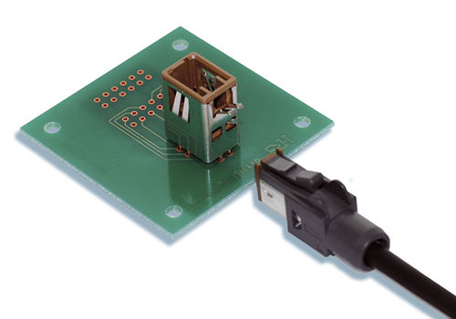 ВЧ разъем серии GT17HNUSBпрямоугольныйобжимной