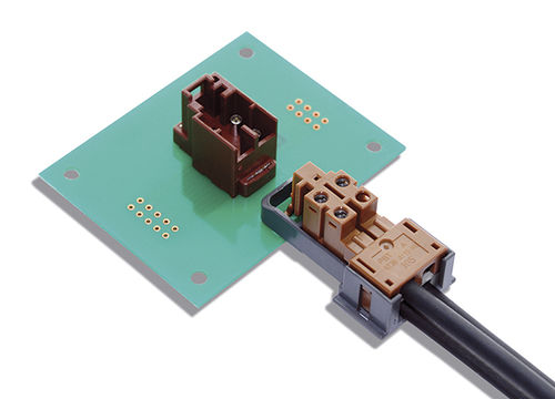 Разъем провод-плата серии GT36прямоугольный, обжимной