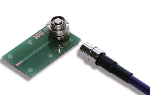 Разъем передачи данных серии PL76коаксиальныйSMTкруглый