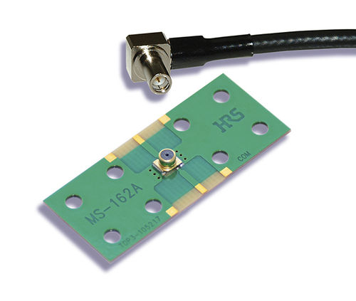 Coaxial connector MS-162A seriesSMTelbowboard