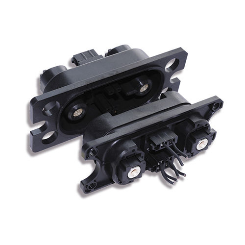 Гибридный разъем серии PS2-100Aпрямоугольный с фиксатором для аккумулятора