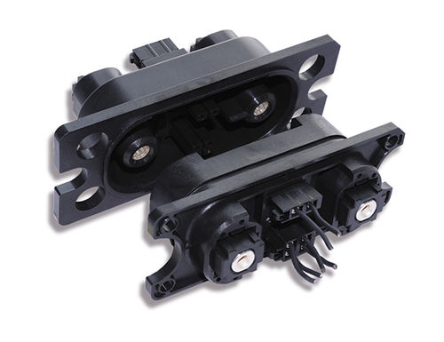 Разъем передачи данных серии PS2-200Aпрямоугольный с фиксатором для аккумулятора