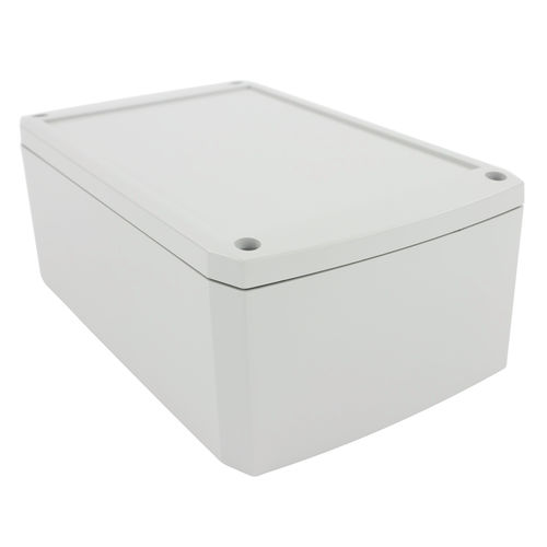 Корпус для электронного оборудования CSACST004 – серия 1100, встроенный, прямоугольный, из АБС-пластика.