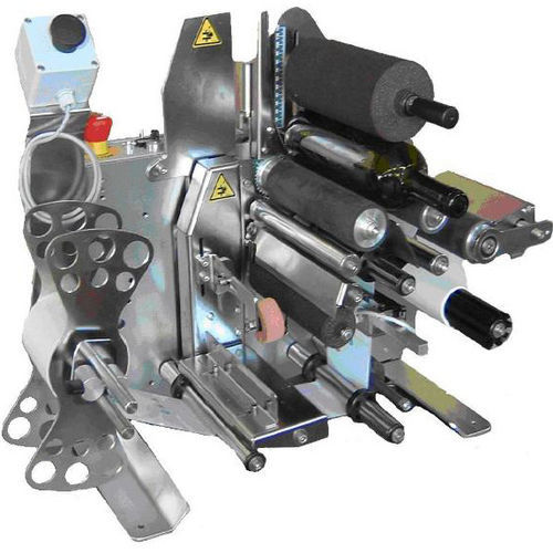 Полуавтоматическая этикетировочная машина ET 1для бутылокдля фармацевтической промышленностидля самоклеящихся этикеток
