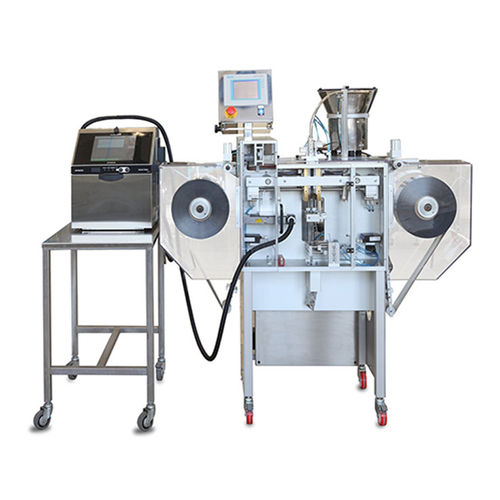 Упаковочная машина периодического действия MP 100вертикальнаядля фармацевтической промышленностидля химической промышленности