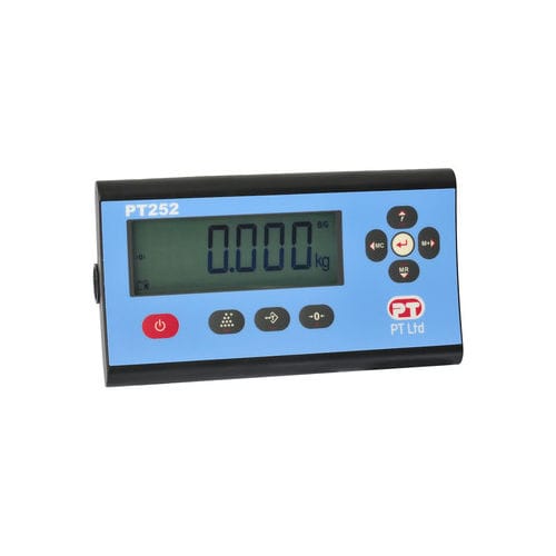 LCD display weight indicator PT252 seriespanel-mountwall-mountmultifunction