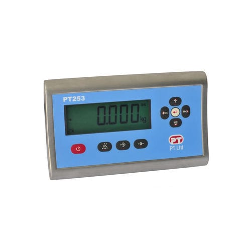LCD display weight indicator PT253 seriespanel-mountIP65stainless steel