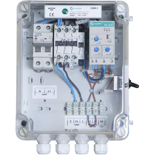 Панель однофазной защиты серии CBM для погружных насосов
