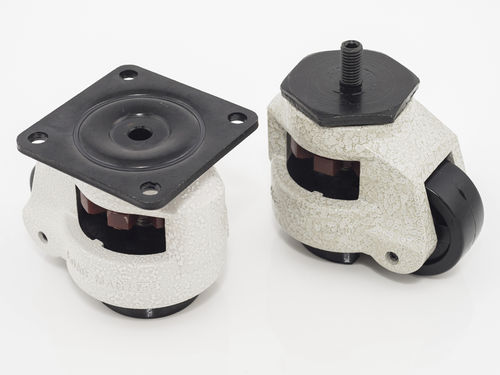 Фиксированные ролики серии AC-65, стержневая пластина, алюминий