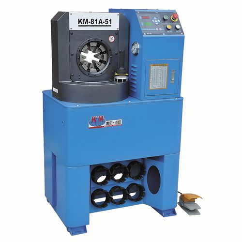 Машина для обжима шлангов КМ-81А-51гидравлическая шлангово-автоматическаягидравлическая