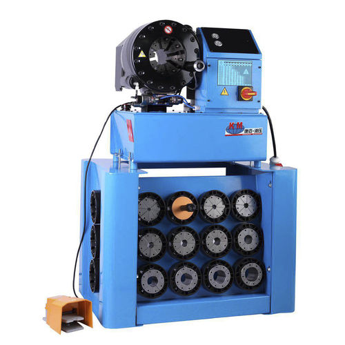 Машина для обжима шлангов КМ-32Дгидравлическая шлангово-автоматическаягидравлическая