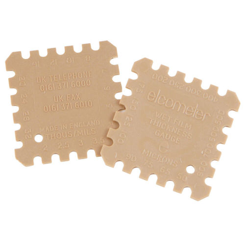 Гребенчатый толщиномер для влажной пленки Elcometer 154стационарный для влажной пленкипластик