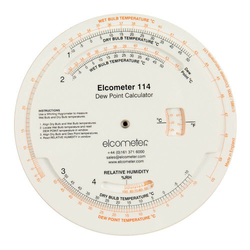 Портативный измеритель точки росы Elcometer 114