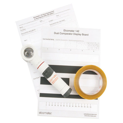 Dust particles test kit Elcometer 142 surfaceISO 8502-3