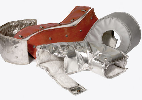 Съемное изоляционное покрытие выхлопного двигателя