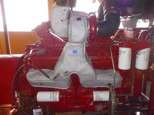 Съемное изоляционное покрытие двигателя выхлопной системы серии FD