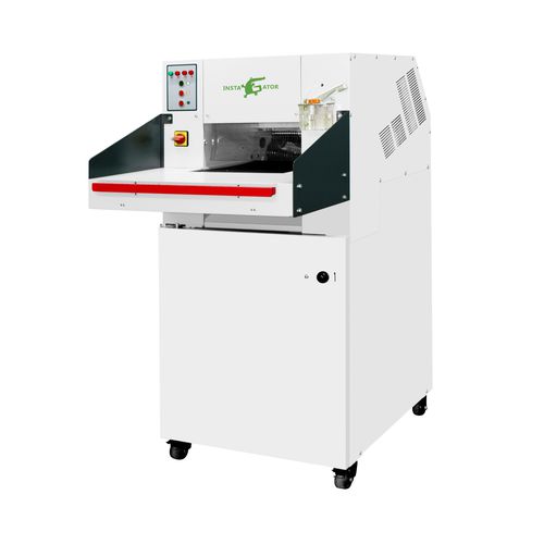 Измельчитель бумаги двухвальный мобильный