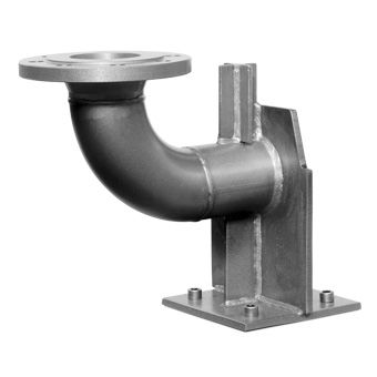 Гидравлический фитинг DAC Xflangeelbowinox