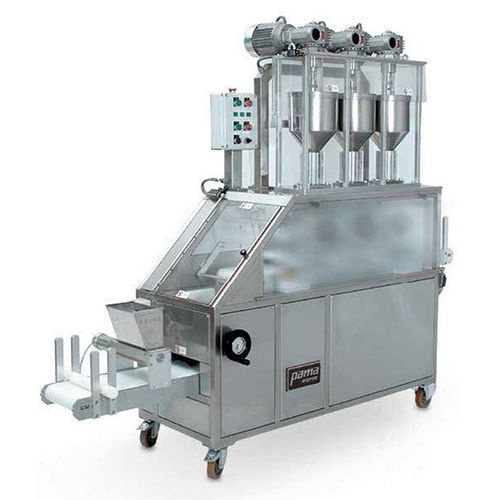 Автоматическая тестораскаточная машина SC/170-300двухцветная