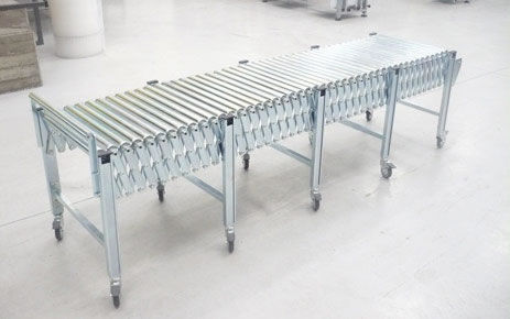 Конвейер роликовый горизонтальный безмоторный для картона