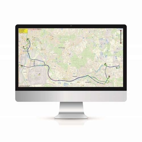 Положение блока контроля скорости, текущий расход топлива