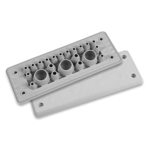 IP66 cable entry plate MH24 F22-1for electrical cabinetsfor hygienic applications