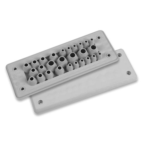 IP66 cable entry plate MH24 F27-1for electrical cabinetsfor hygienic applications